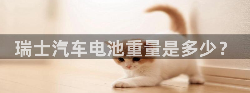 优发国际合并到哪里了：瑞士汽车电池重量是多少？